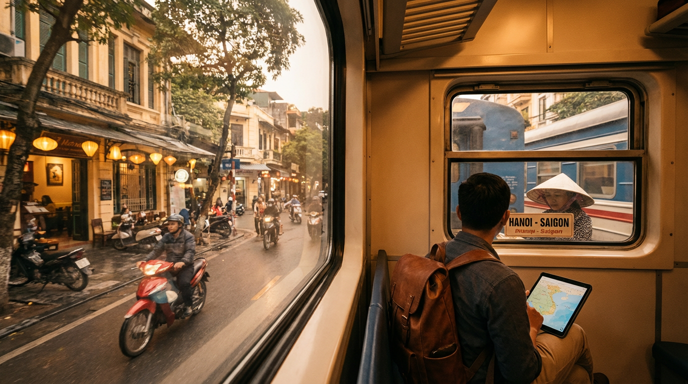 Ruta por Vietnam en octubre y noviembre combinando norte y sur