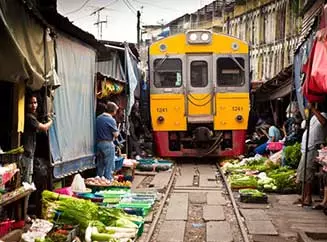Mercado del Tren Bangkok