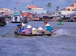 Cai Be. Delta del Mekong