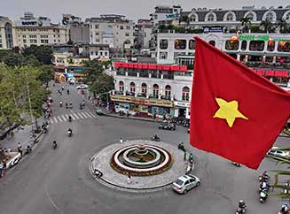 Llegada a Hanoi